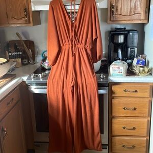 Ladies, warm jumpsuit